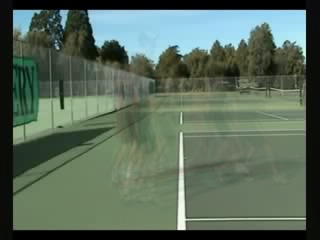 mean-intensity-projection of time-series tennis photos